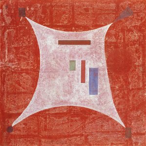 Naar de Vier Hoeken door Wassily Kandinsky
