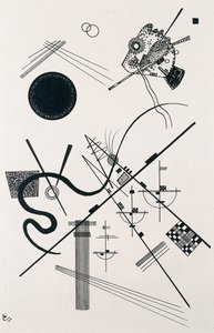 Zonder titel (Dessin 4) door Wassily Kandinsky