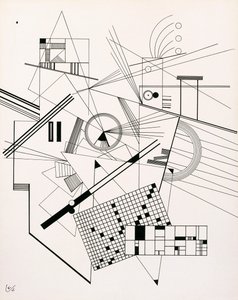 Zonder titel door Wassily Kandinsky