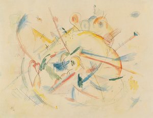Zonder Titel, 1915 door Wassily Kandinsky