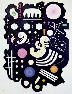 Gevarieerd Zwart door Wassily Kandinsky