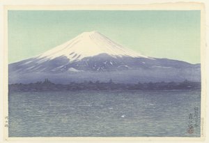 Het meer Kawaguchi
