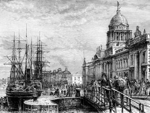 Dublin, Ierland, 19e eeuw