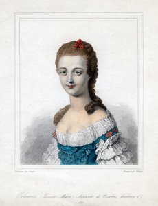 Louise Marie Adelaide de Bourbon-Penthievre, hertogin van Orleans, eind 18e eeuw, 1821