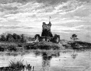 Ross Castle, County Kerry, Ierland, 19e eeuw door Weber