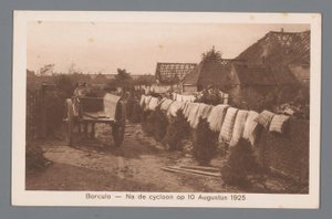 Borculo -- Na de cycloon op 10 augustus 1925 door Weenenk and Snel