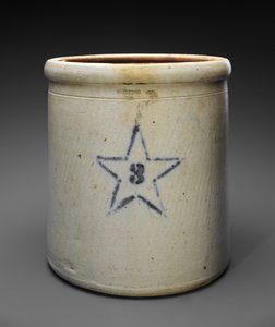 Drie Gallon Kruik, ca. 1909-1915 door Weller and Wagner Co. Newton