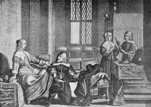 Een Dame die Schoenen Koopt, ca. 1650, 1903