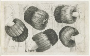 Een Muff in Vijf Zichten, 1645-1646