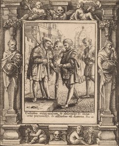 Advocaat, 1651 door Wenceslaus Hollar