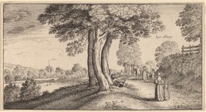 Albury door Wenceslaus Hollar