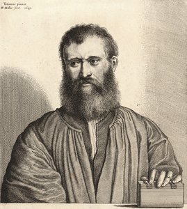 Altoviti, of della Casa. Staat 3 door Wenceslaus Hollar