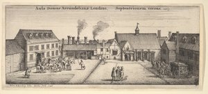 Arundel House vanuit het Noorden, 1646