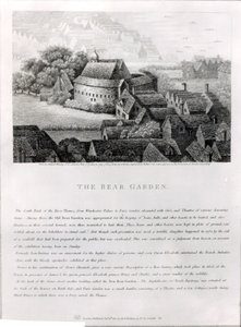 Bear Garden door Wenceslaus Hollar