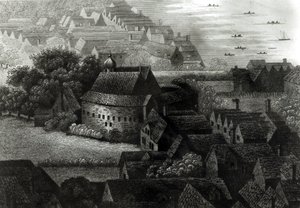 Bear Garden, 1647 door Wenceslaus Hollar