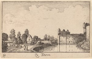 Duren door Wenceslaus Hollar