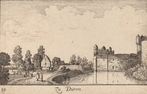 Duren door Wenceslaus Hollar