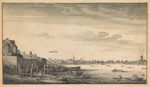 Engelse Zichten: Londen door Wenceslaus Hollar