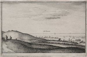 Engelse uitzichten: Old Shoreham, 1645