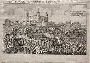 Executie van de Graaf van Strafford
