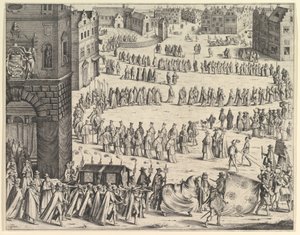 Begrafenis van Generaal Johan Baptiste von Taxis
