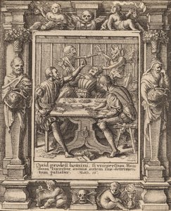 Gokkers, 1651 door Wenceslaus Hollar