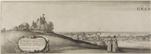 Greenwich door Wenceslaus Hollar