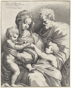 Heilige Familie met Johannes de Doper