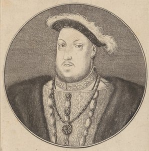Henricus VIII Angliae Rex etc., 1647 door Wenceslaus Hollar