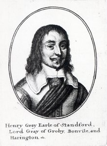 Henry Grey, 1e Graaf van Stamford door Wenceslaus Hollar
