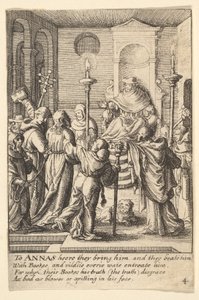 Jezus voor Annas