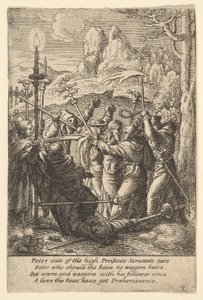 Jezus genomen door Wenceslaus Hollar