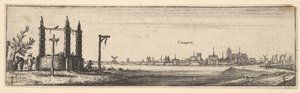 Kampen door Wenceslaus Hollar