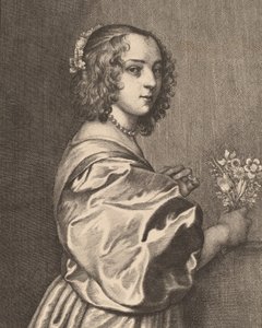 Margaret Lemon door Wenceslaus Hollar