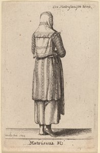 Matrisana M. door Wenceslaus Hollar