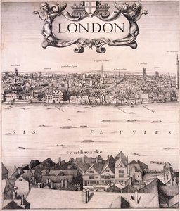 Panoramisch uitzicht op Londen