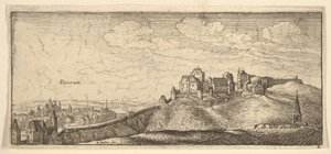 Passau, 1652-77 door Wenceslaus Hollar