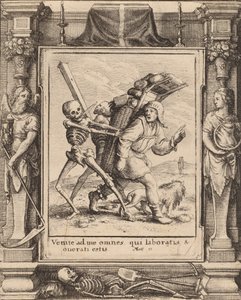 Marskramer, 1651 door Wenceslaus Hollar