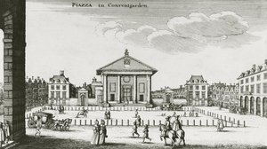 Piazza in Covent Garden, 1640