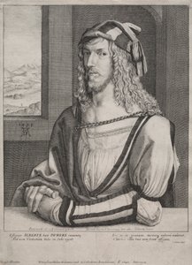 Portret van Albrecht Dürer, op 26-jarige leeftijd