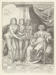 Portret van Amalia van Solms door Wenceslaus Hollar