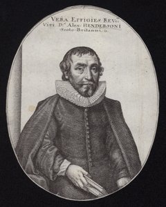Dominee Alexander Henderson door Wenceslaus Hollar