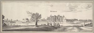 Richmond Palace door Wenceslaus Hollar