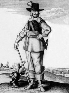 Robert Devereux, 3e Graaf van Essex door Wenceslaus Hollar