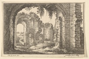 Romeinse ruïnes, 1673