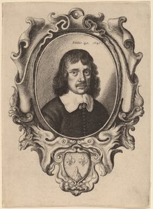 Zelfportret door Wenceslaus Hollar