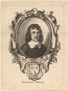 Zelfportret door Wenceslaus Hollar