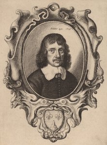 Zelfportret door Wenceslaus Hollar