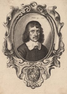 Zelfportret, 1647 door Wenceslaus Hollar