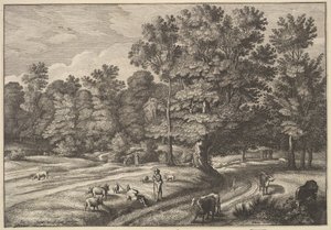 Herders in een bos, 1648-50